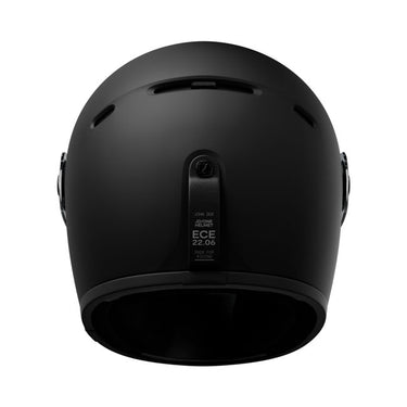 John Doe JD/ONE Frozen Helmet - Black - MOTOCCINO