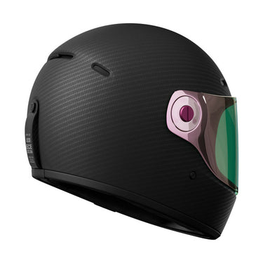 John Doe JD/ONE Frozen Helmet - Carbon - MOTOCCINO