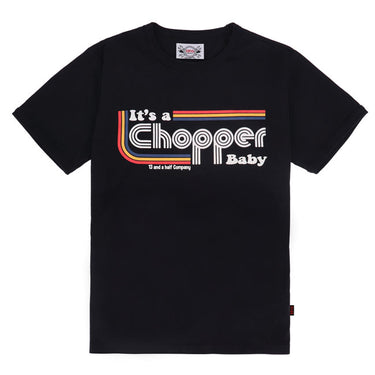 13 1/2 'It's a chopper baby" t-shirt black