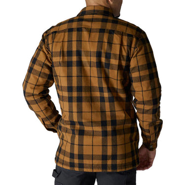 Flannel Sherpa Lined Shirt – Brown