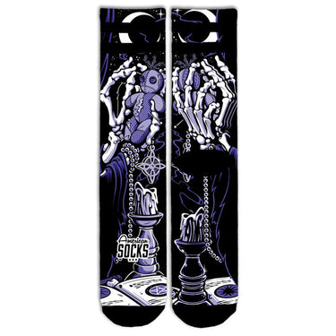 American socks Signature Vodoo socks purple