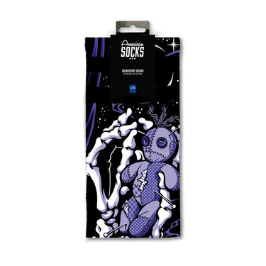 American socks Signature Vodoo socks purple