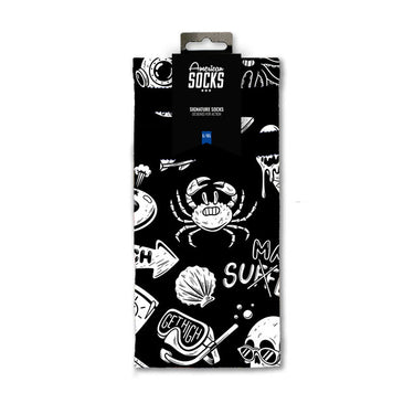 American socks Siginature Hella Hot socks black