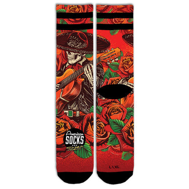 American socks Signature El Mariachi socks red