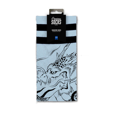American socks Signature Ryujin socks blue