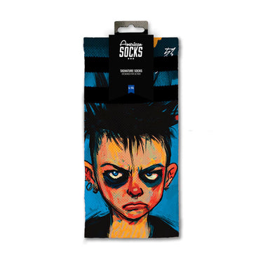 American socks Signature Youth Regegade socks blue