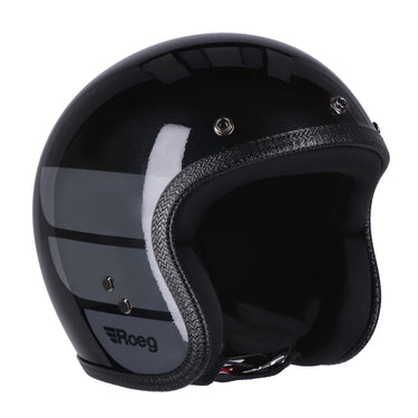 Roeg JETT helmet - Black / Grey Wings