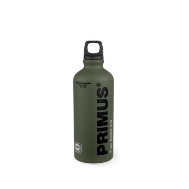Primus green aluminium fuel bottle for multifuel stove