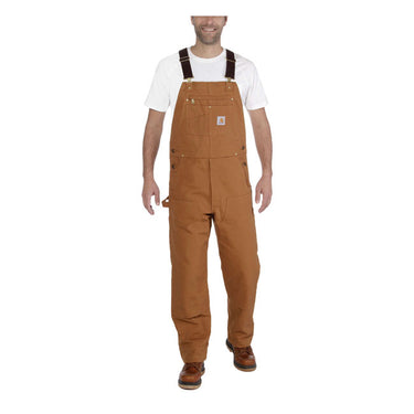 Carhartt Duck Bib Overall – Relaxed Fit - Brown