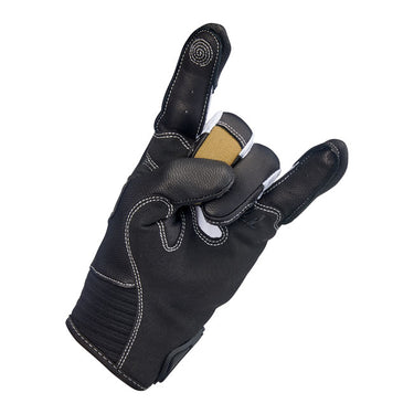 Biltwell Bridgeport gloves tan/black