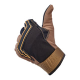 Biltwell Baja gloves chocolate/black