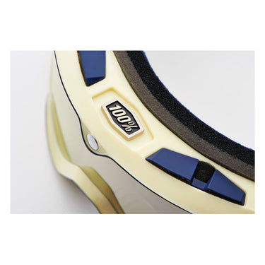 100% Barstow Goggles Arno Mirror Silver Flash Lens