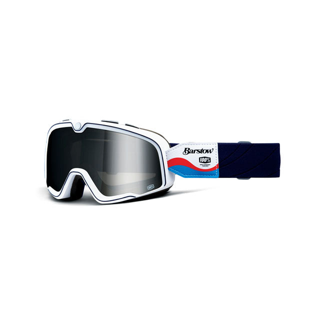 100% Barstow Goggles Lucien Mirror Silver Lens