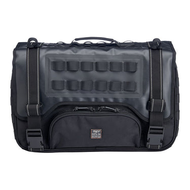 Biltwell, Exfil-36 throw-over saddlebags. Black
