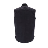 Roeg Brad Waxed Cotton Vest - Black