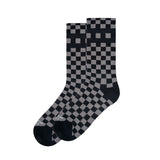 American Socks Mid high Checkerboard Grey socks