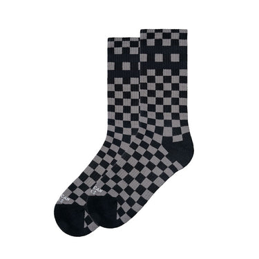 American Socks Mid high Checkerboard Grey socks