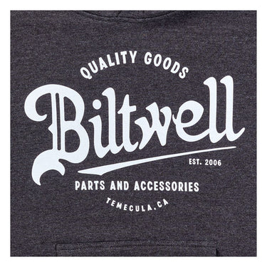Biltwell Quality goods pullover hoodie black