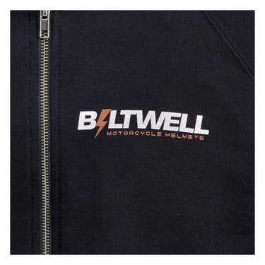 Biltwell Bolts zip hoodie black
