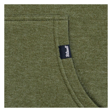 Biltwell Stencip zip hoodie green