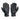 Age of Glory Carpenter Leather Winter Gloves - Black - MOTOCCINO