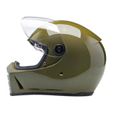 Biltwell Lane Splitter 06 helmet - olive green