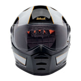 Biltwell Lane Splitter 06 helmet - white flames