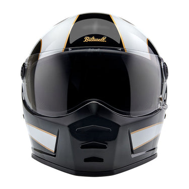 Biltwell Lane Splitter 06 helmet - white flames
