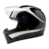 Biltwell Lane Splitter 06 helmet - white flames