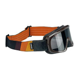 Biltwell Overland 2.0 Tri-Stripe Goggle - Brown G/R/B