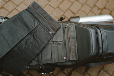 Libertatia Oilskin Tool Roll British Green