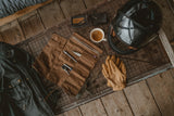 Libertatia Oilskin Tool Roll Calima (Brown)