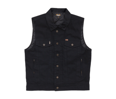 Loser Machine Kingsway Iii Vest - Black - Motoccino