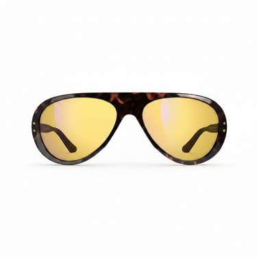 VALLON Moto Aviators - Royal Enfield Classic Edition - Dark Tortoise/Yellow