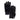 Roeg FNGR Textile Gloves Black - MOTOCCINO