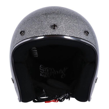 Roeg JETT helmet - Disco ball silver