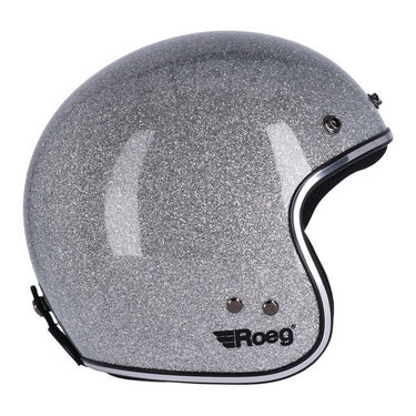 Roeg JETT helmet - Disco ball silver