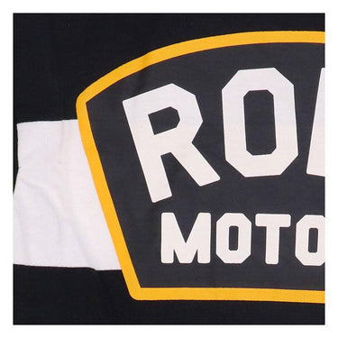 Roeg Shawn stripe sweatshirt off-white/black