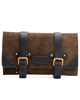 Trip Machine Tool Roll - Tobacco + Black
