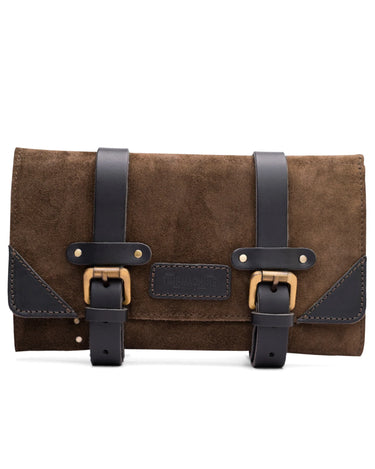 Trip Machine Tool Roll - Tobacco + Black