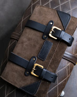 Trip Machine Tool Roll - Tobacco + Black