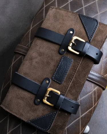 Trip Machine Tool Roll - Tobacco + Black