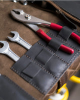 Trip Machine Tool Roll - Tobacco + Black