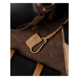 Trip Machine Braided Key Chain - Tobacco