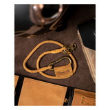 Trip Machine Braided Key Chain - Vintage Tan