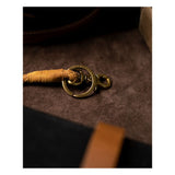 Trip Machine Braided Key Chain - Vintage Tan