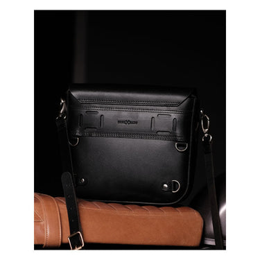 Trip Machine Classic Saddlebag - Black
