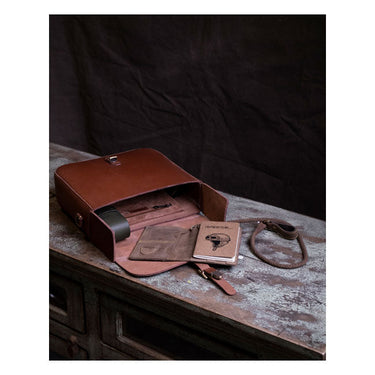 Trip Machine Classic Saddlebag - Cognac