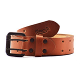 Trip Machine Double Pin Belt - Vintage Tan