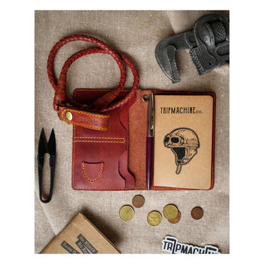 Trip Machine Explorer Wallet - Cherry Red